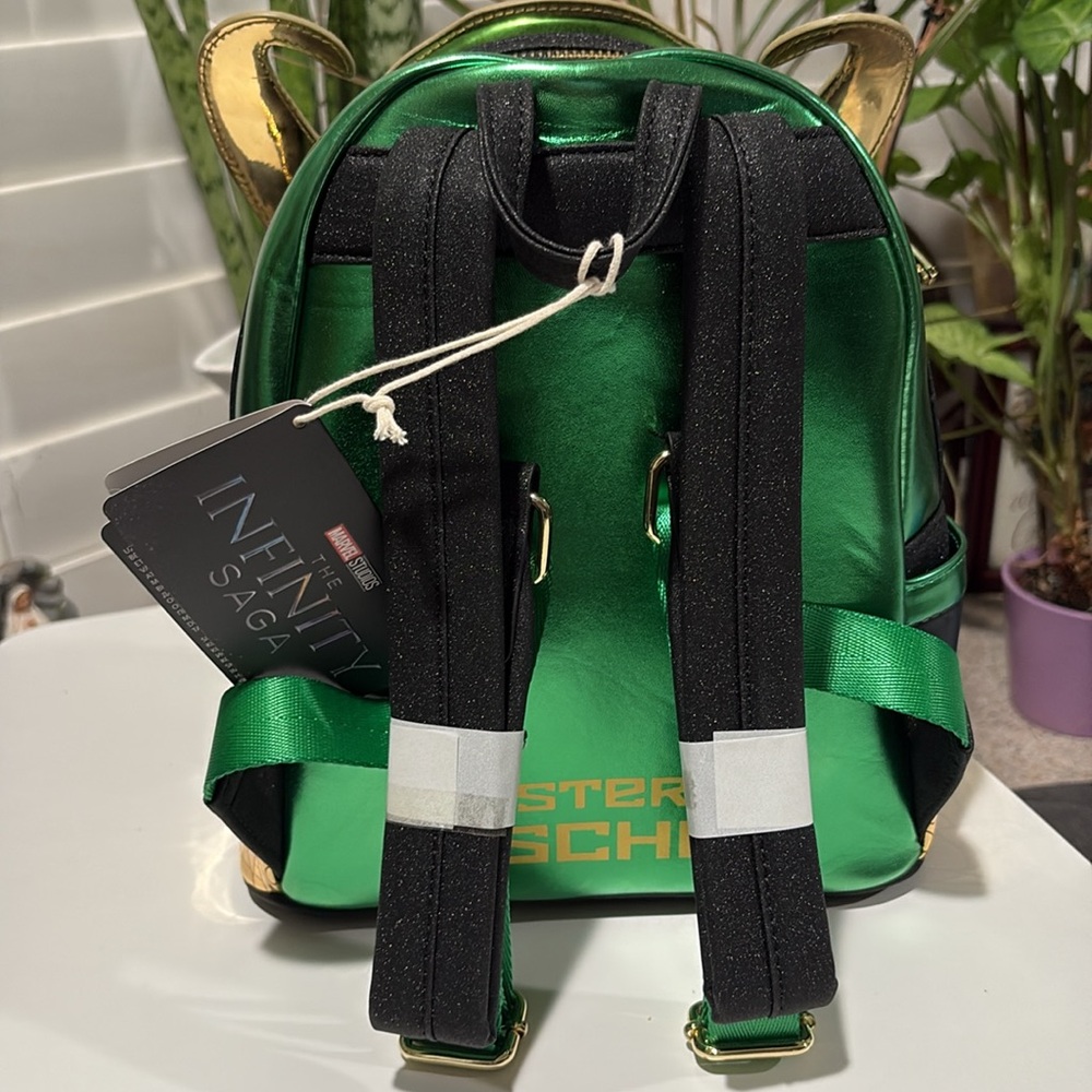 Loki infinity saga series Loungefly mini backpack - Picture 3 of 3